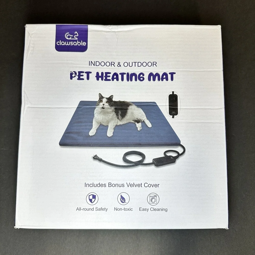 Clawsable Pet Heating Mat 17.7
